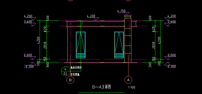 首层标高