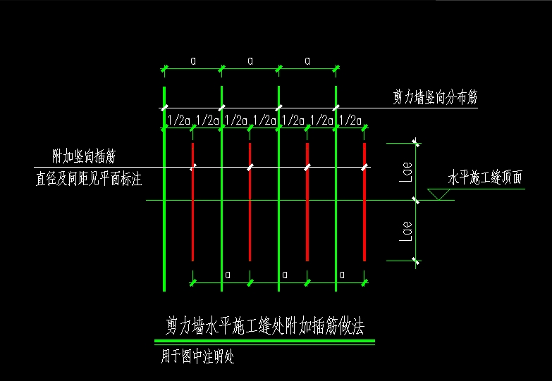 剪力墙施工缝