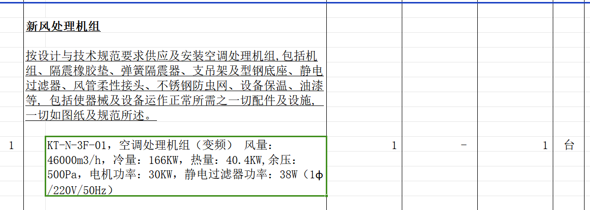 投标组价