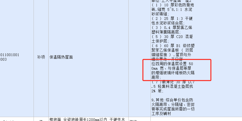 防火隔离带