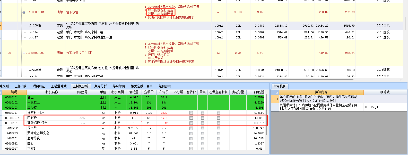 消耗量