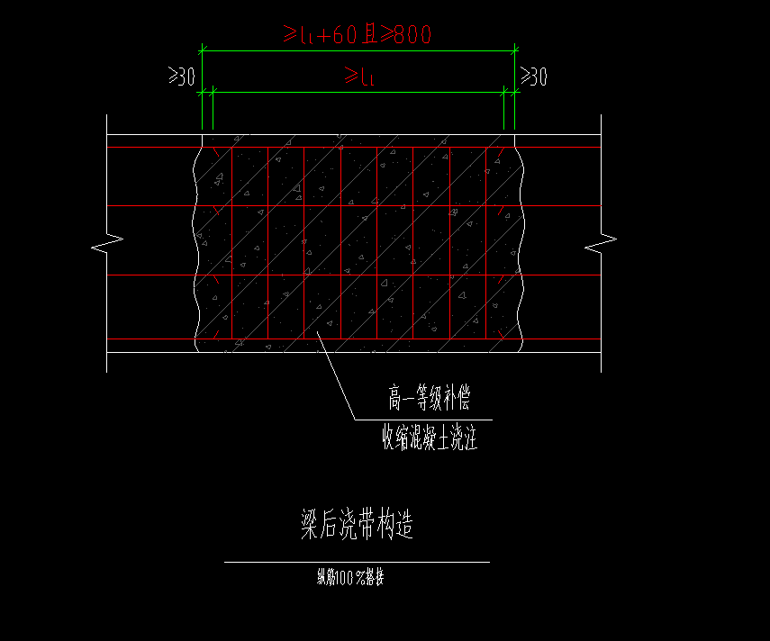 后浇带