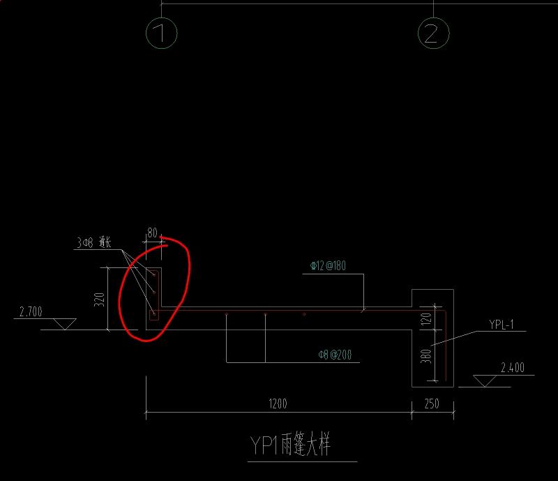 直筋