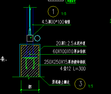 预埋件个数