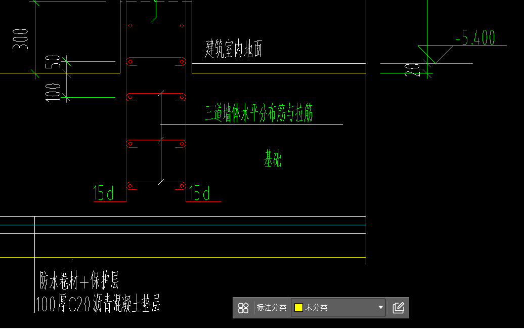 分布筋