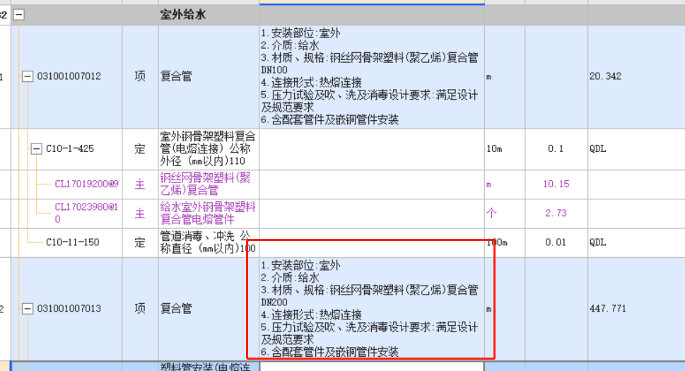 管径