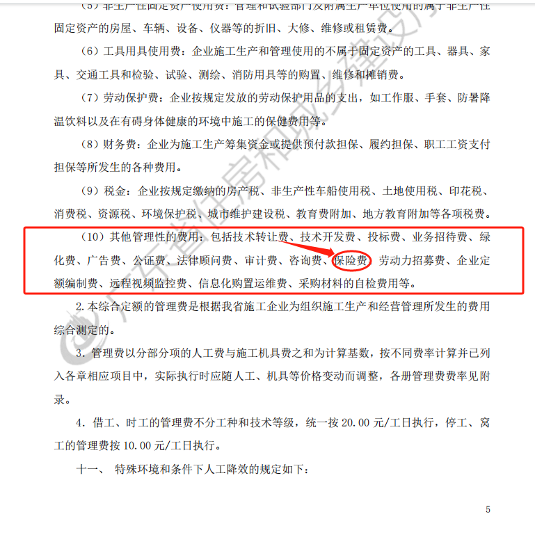 管理费
