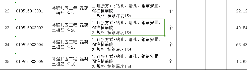 植筋