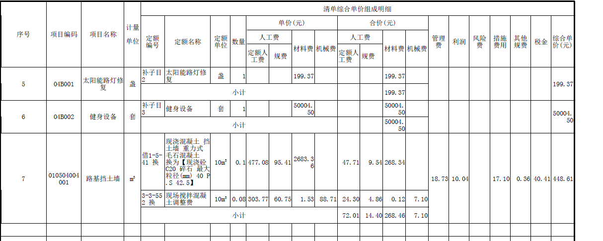 不计取税金