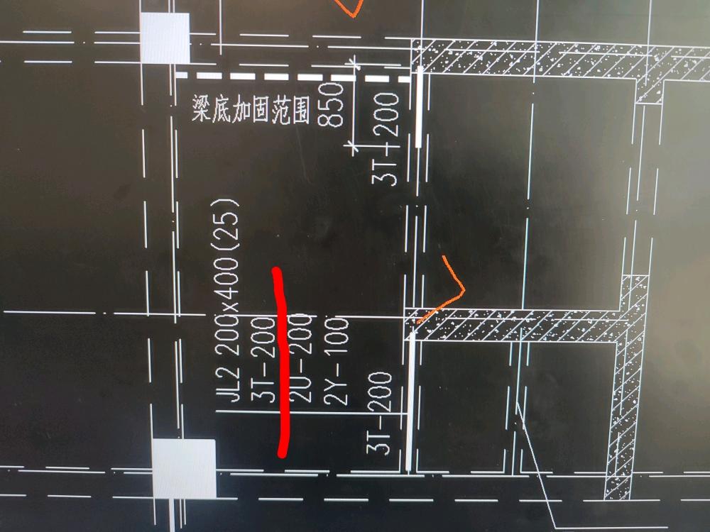 跨長