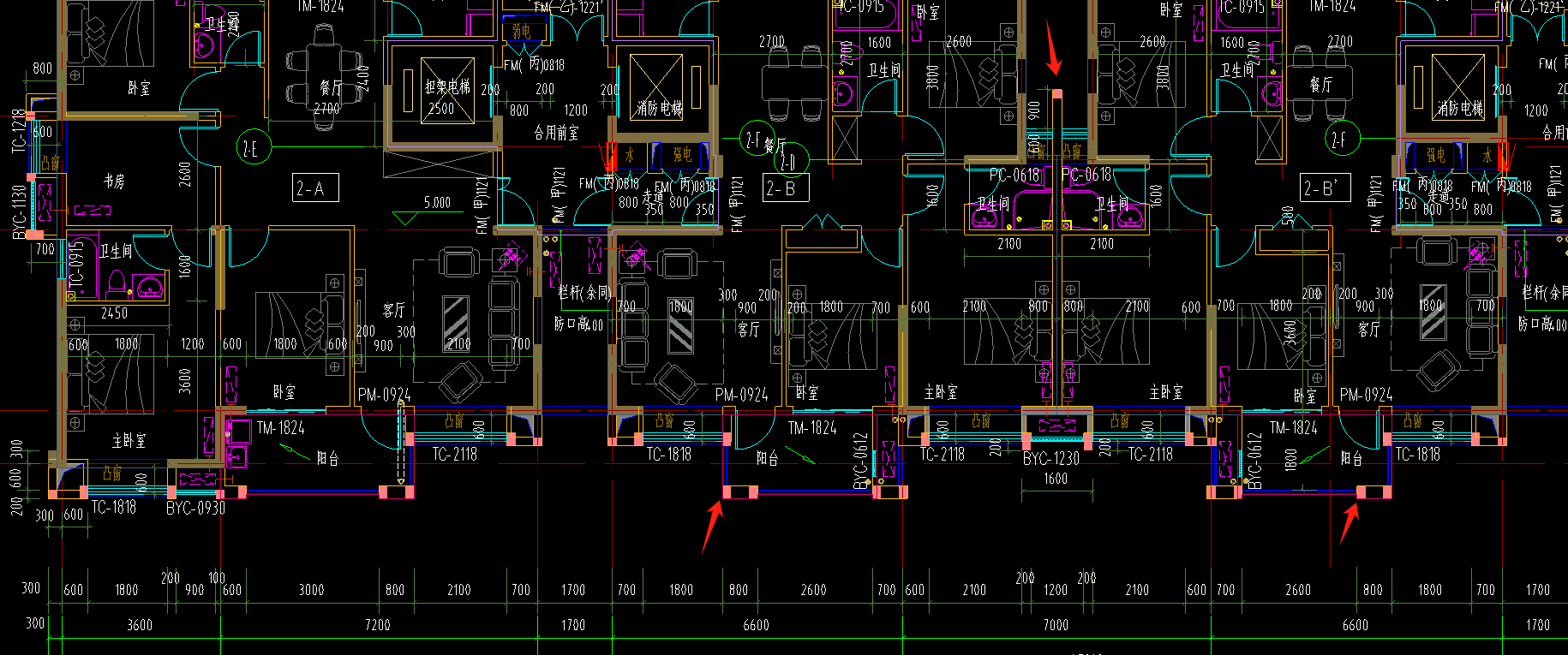 图上这些标注的就是构造柱吗我只要设置好构造柱钢筋直接就按这些位置