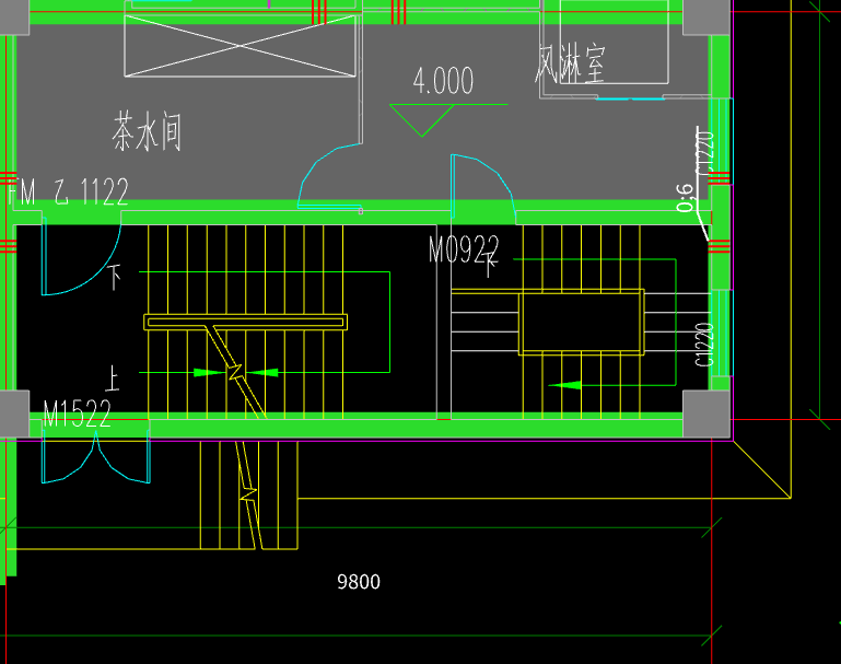 双跑楼梯