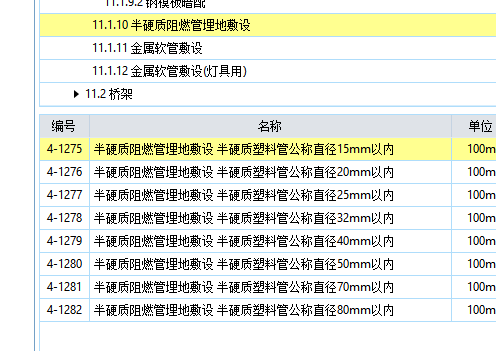套哪个定额