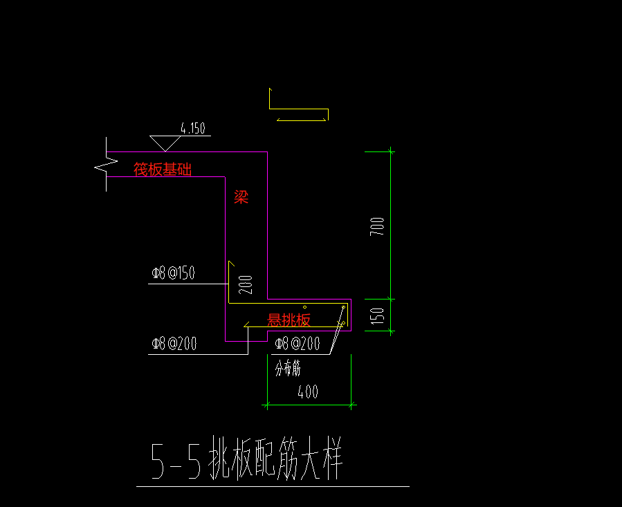 伸入