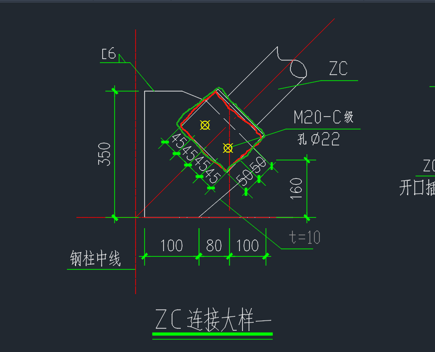 绿色部分