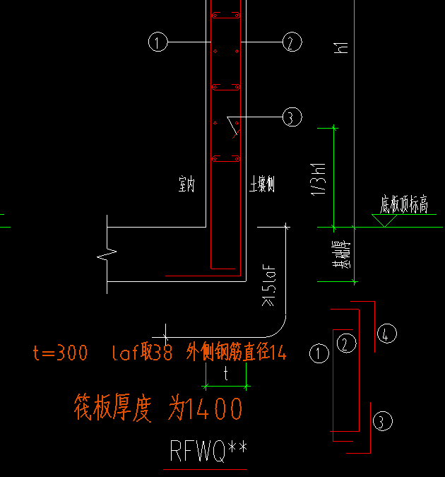 基础厚度