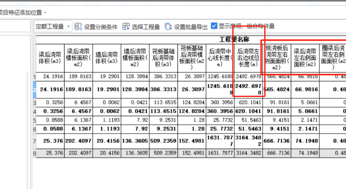 后浇带