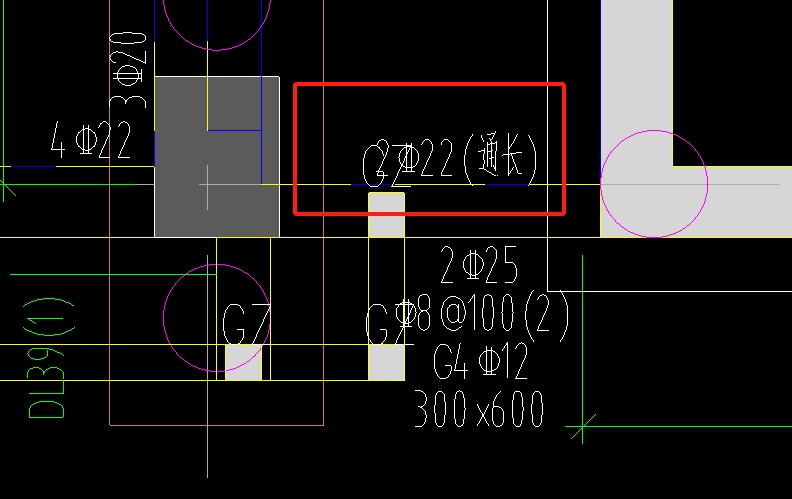 通长钢筋