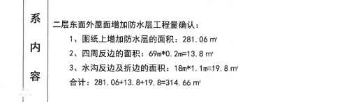 做法工程量