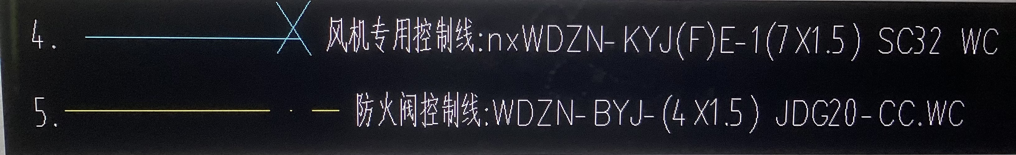 电线规格
