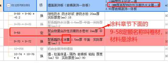 项目特征