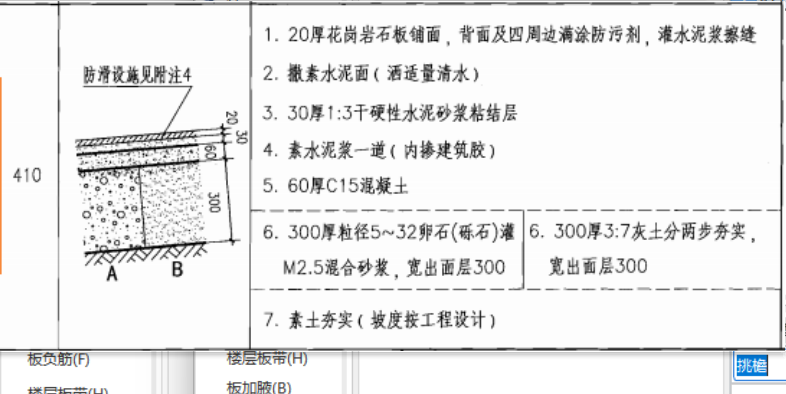 套清单