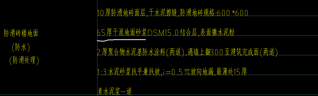 水泥砂浆楼地面