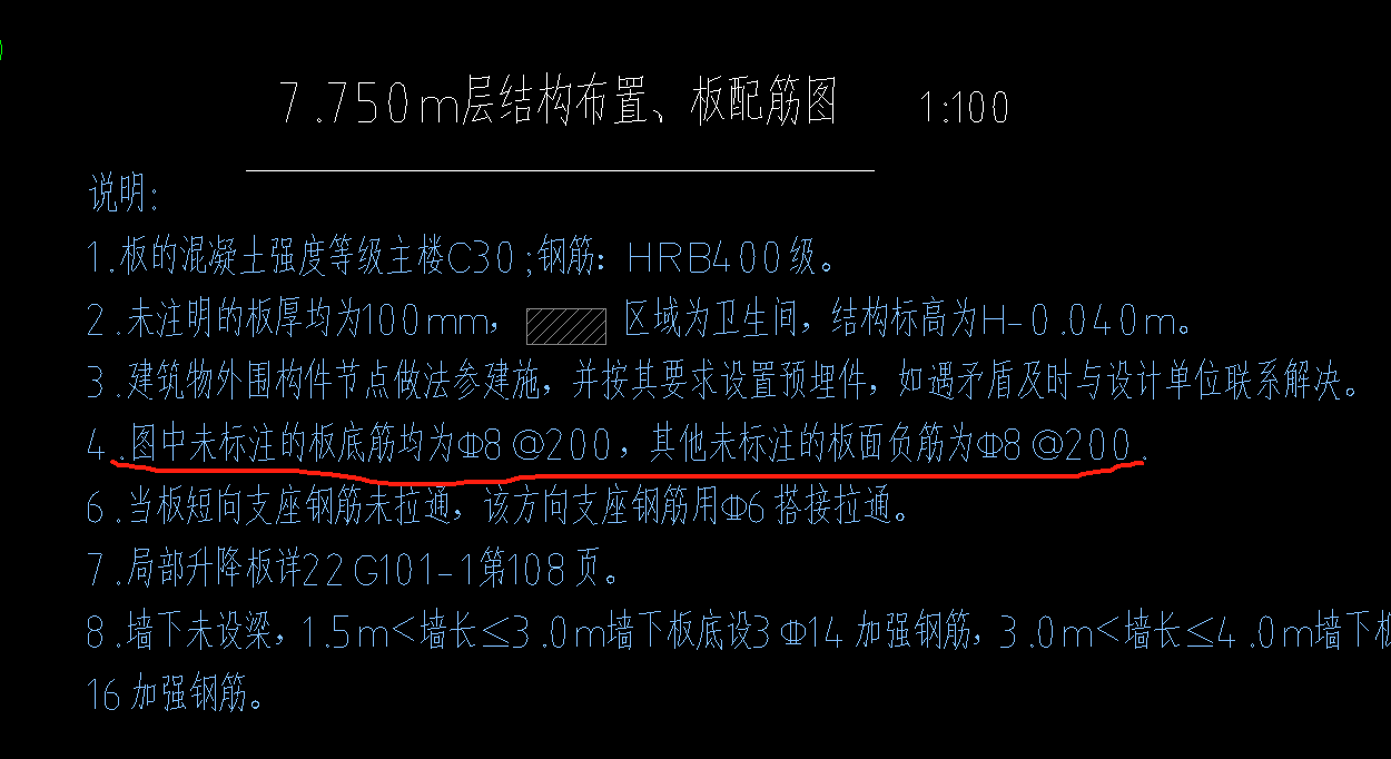 负筋