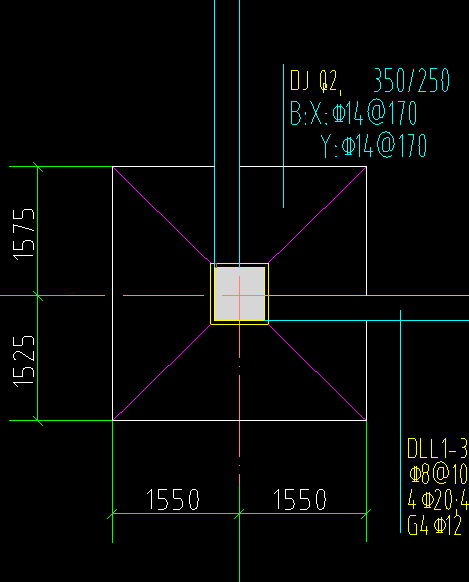 独立基础怎么画