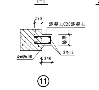 钢筋布置
