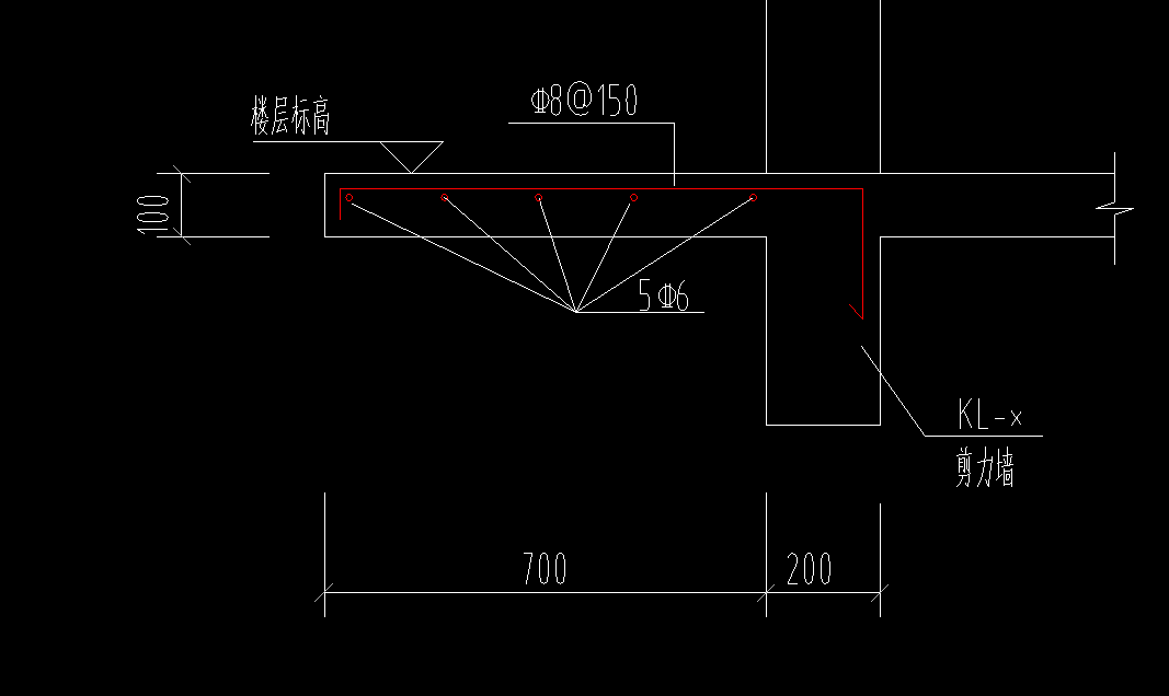 伸入