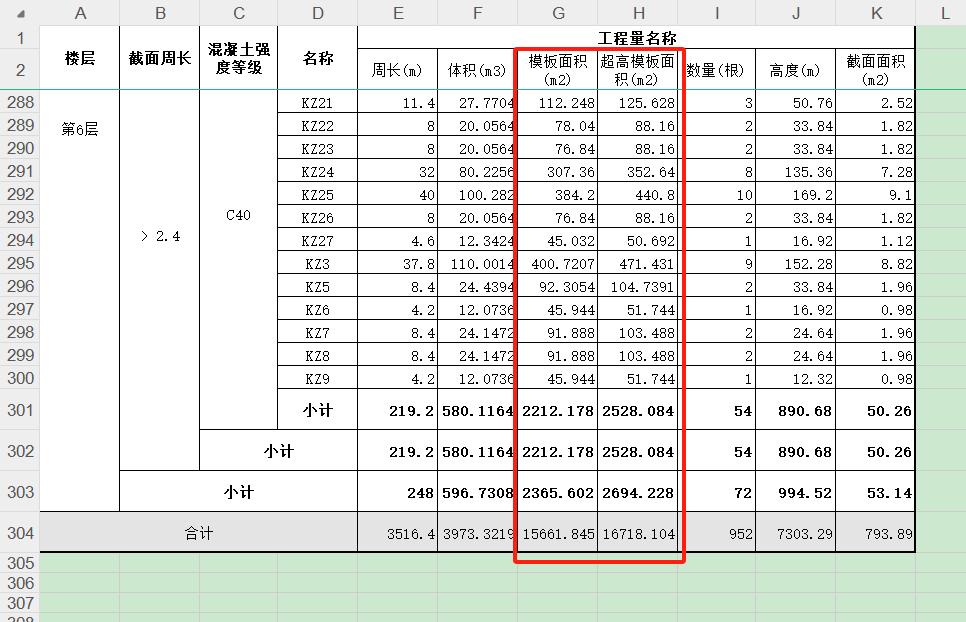 超高模板
