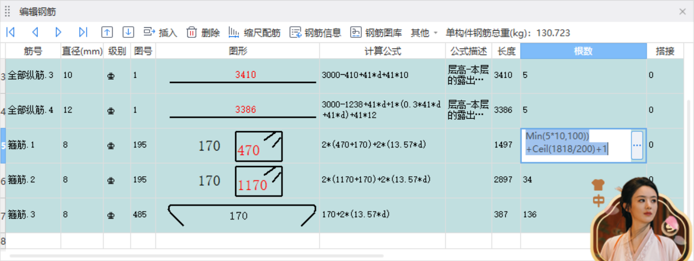 根数不同