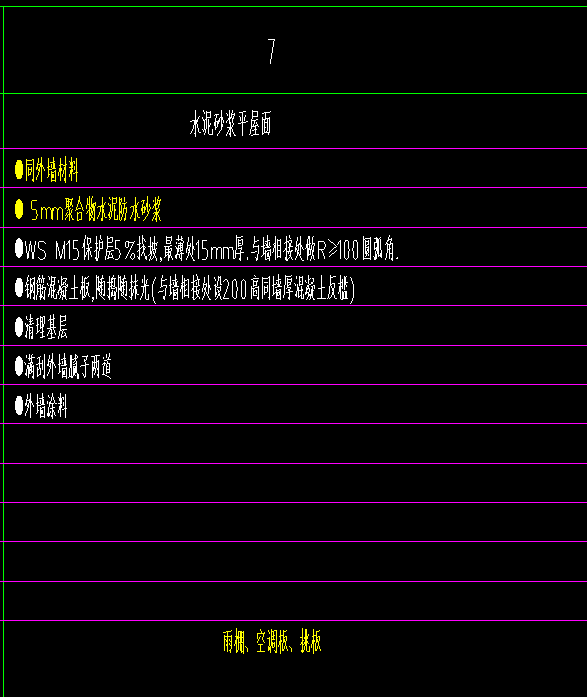 套清单