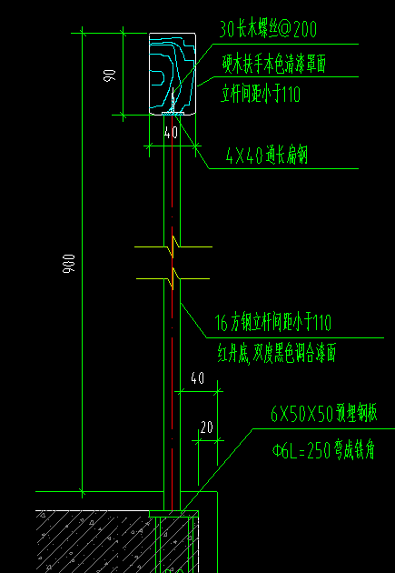 金属扶手