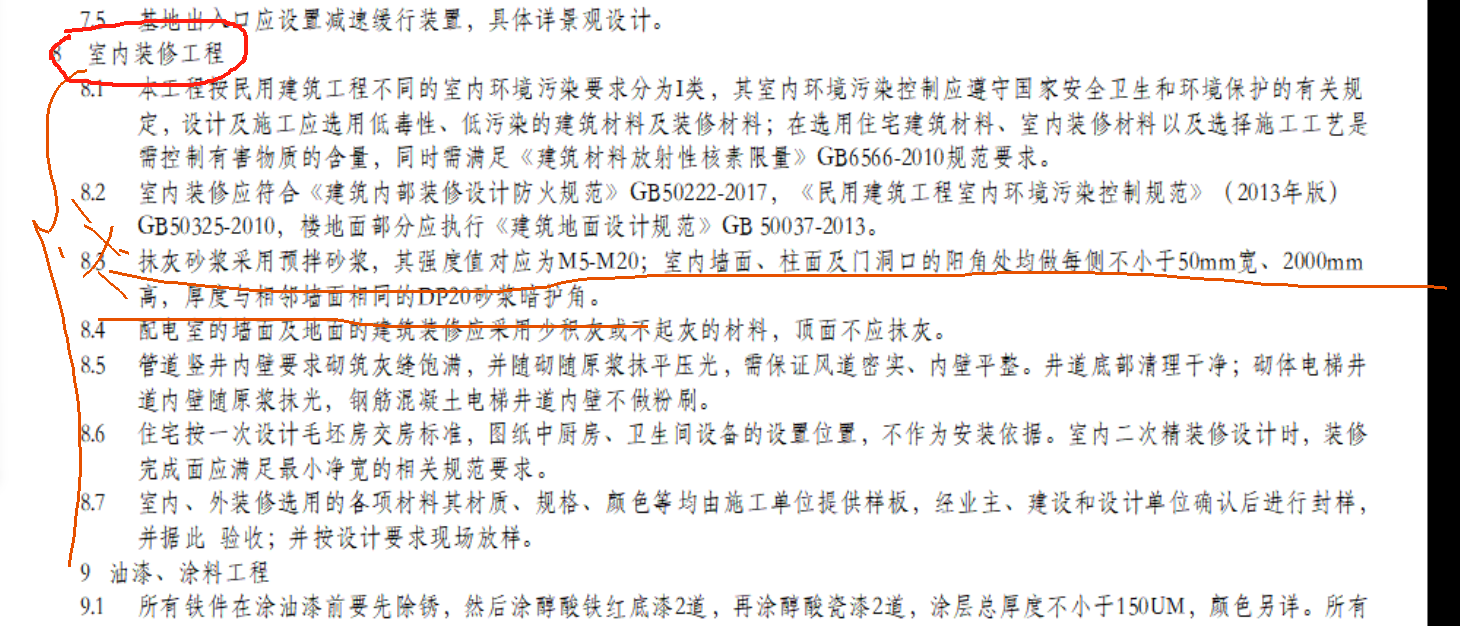 装修抹灰