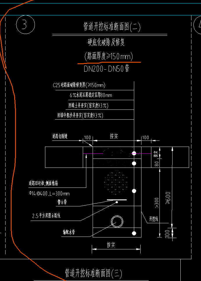 断面图