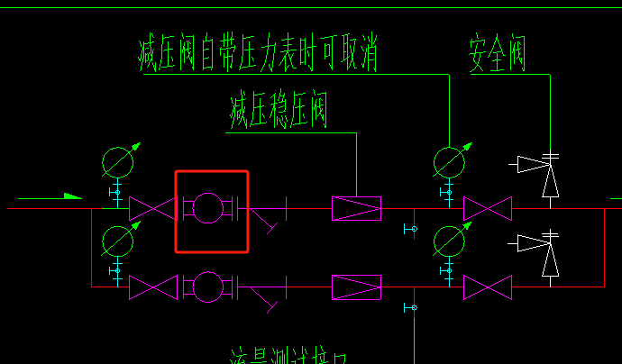 减压阀组里这是什么图例