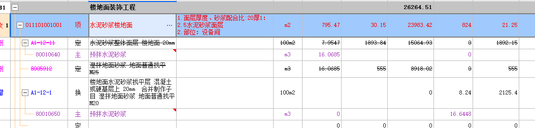 块料