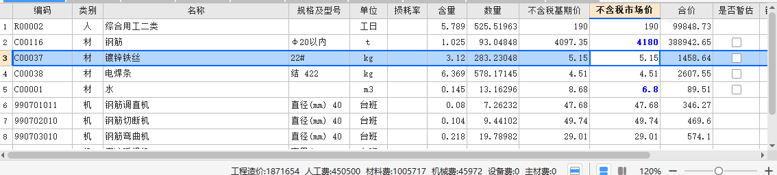 定额