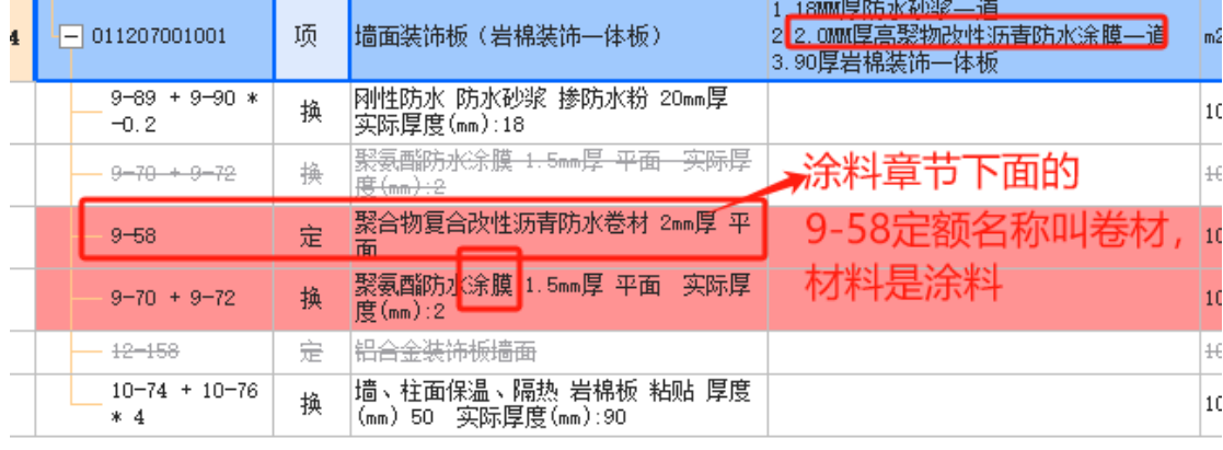 项目特征