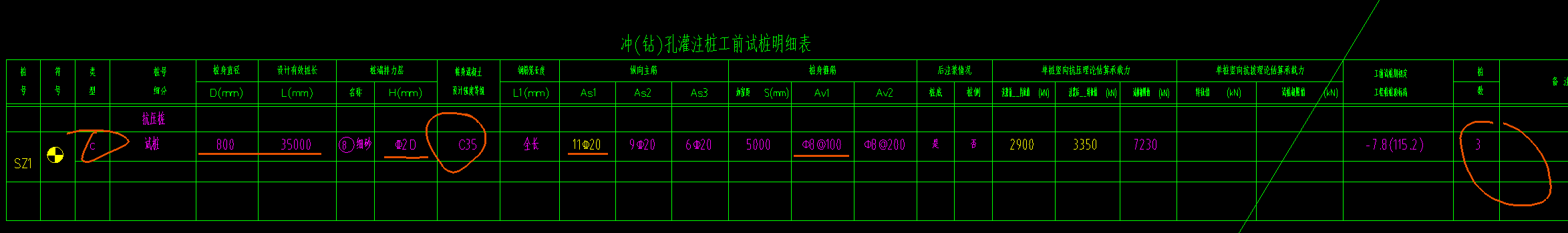 桩