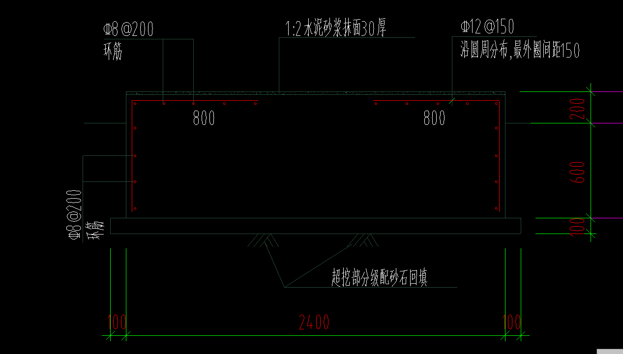 圆形筏板