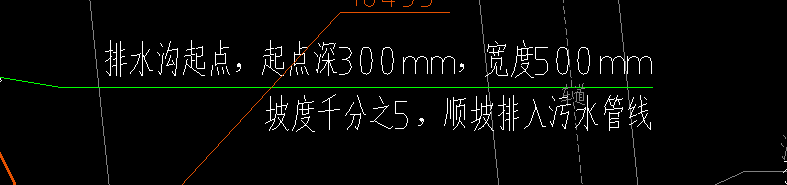 排水沟