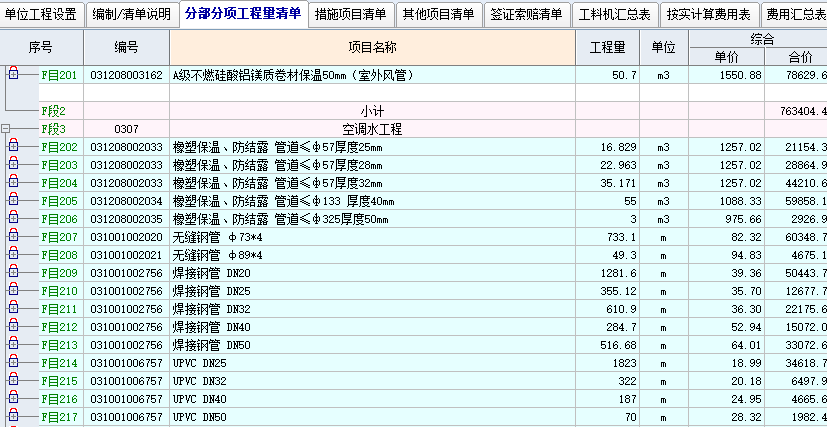 措施费