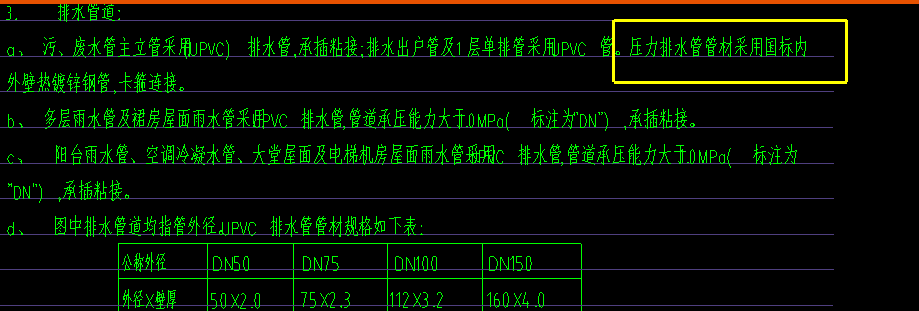 排水管