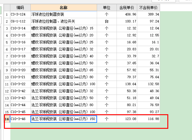 定额
