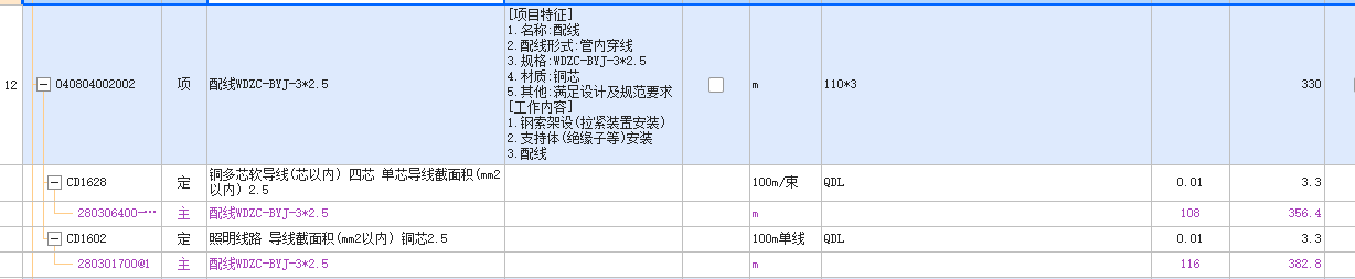配线