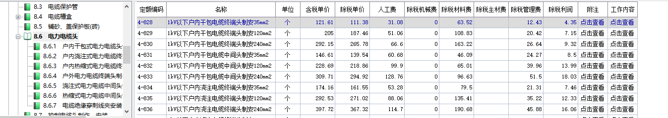 干包式电缆终端头