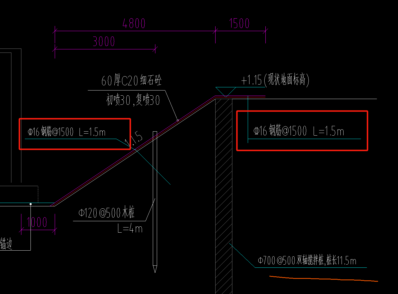 钢筋表